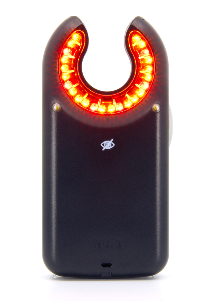 Veinlite EMS PRO Rear, Lights on