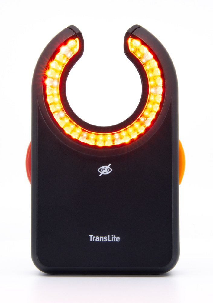 Veinlite LEDX Rear, Lights on